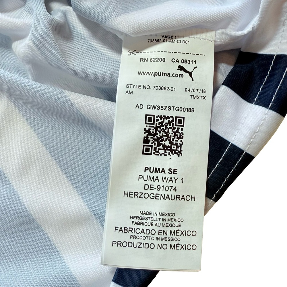 NWT Kids PUMA MONTERREY RAYADOS HOME JERSEY Soccer - Picture 4 of 8